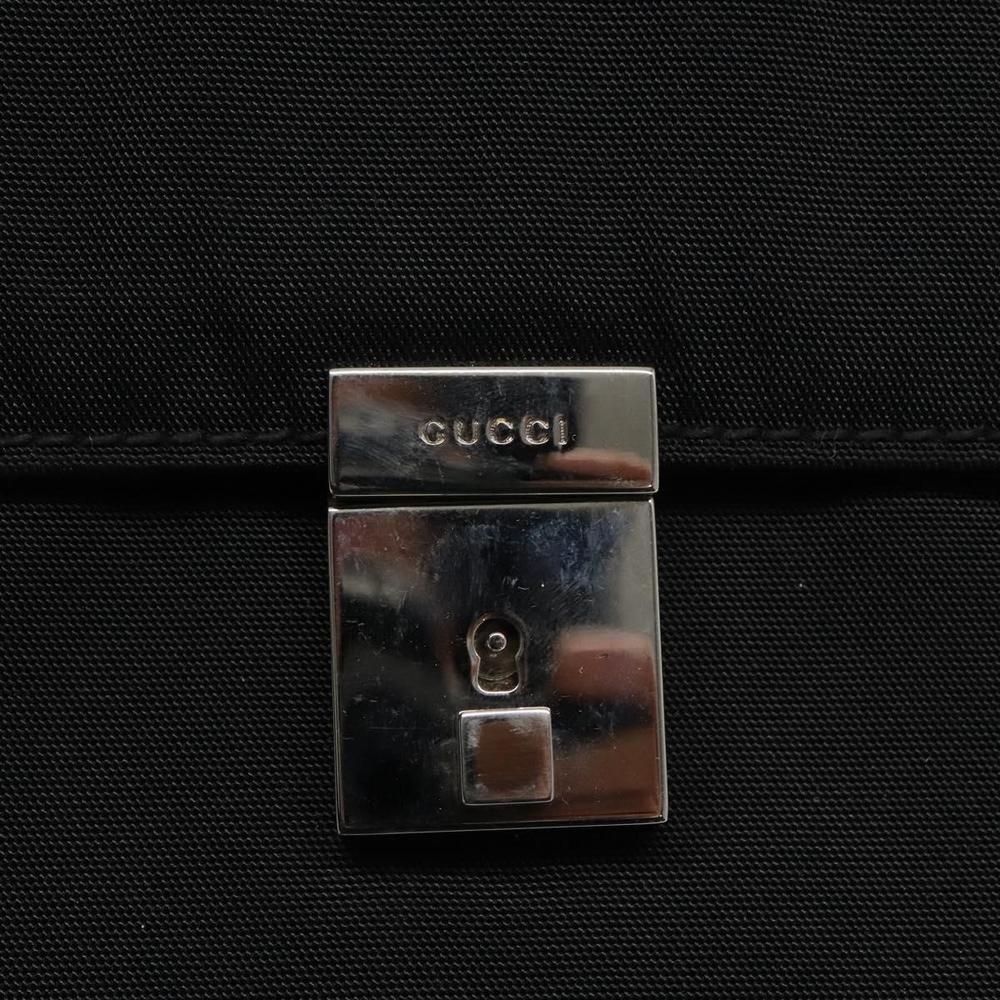GUCCI Hand Bag Nylon Black 015 0235 Auth bs22614 - Picture 9 of 16